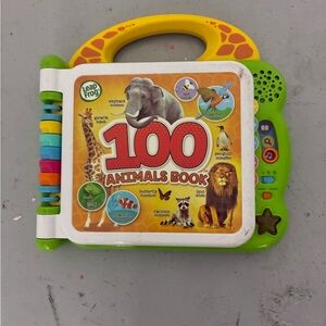 Leapfrog Interactive 100 Animals Book Awesome Condition